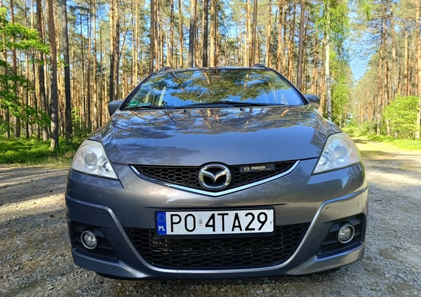Mazda 5 cena 17900 przebieg: 236000, rok produkcji 2009 z Łęczyca małe 92